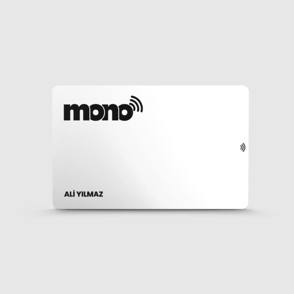 Beyaz Dijital Kartvizit